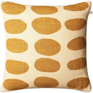 Chhatwal & Jonsson Asim Pudebetræk 50x50 Cm Lys Beige / - Pyntepuder & Betræk Hør Spicy Yellow - CC660134-19B