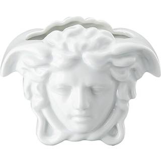 Versace - Medusa Grande Hvid, Vase 9 cm - Krukker og vaser - Hvid