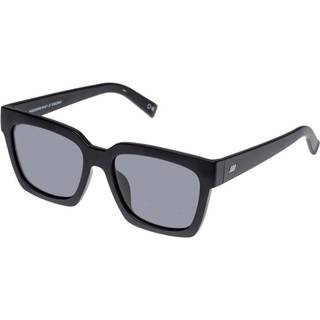 Le Specs Weekend Riot Matte Black With Polarised Smoke Mono Lens