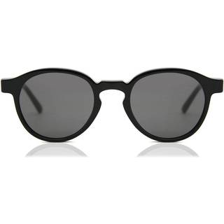 Retrosuperfuture Unisex 0Q7 The Warhol Black Solbriller Acetat Sort Sort Rund