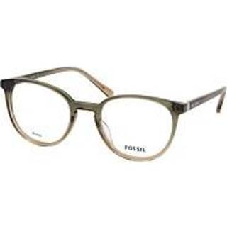Fossil FOS 7145 4N7 49 Briller Mænd Grøn - Transparent Green Beige - 49mm