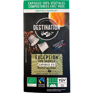 Destination Premium Kaffekapsler - Selection - økologisk - 10 stk