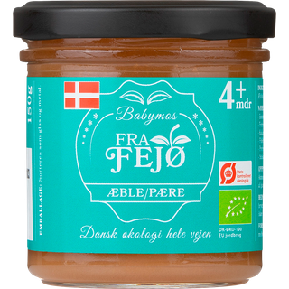 Fra Fejø Babymos Æble/Pære Ø (120 g)