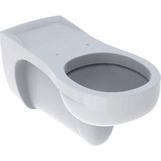 Geberit Vitalis væghængt toilet, ekstra lang: T=70cm, Hvid / KeraTect