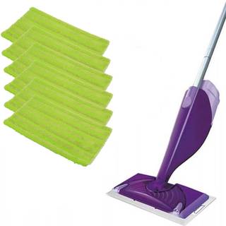 Erstatningsmoppe til Swiffer WetJet 6-pack Green