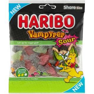 Haribo Vampyrer Sour 1 x 120 g ps.