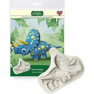 Triceratops, Silikone Form - Katy Sue