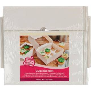 Kageboks til 6 Cupcakes - 3 stk., Funcakes