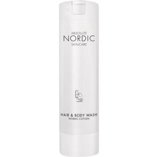 Absolut Nordic hår og krops sæbe 300ml Svanemærket hvid