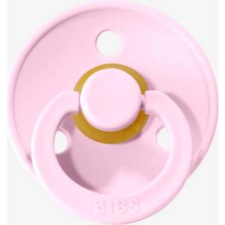 BIBS Rund Colour Sut - Str. 2 - Naturgummi - Baby Pink
