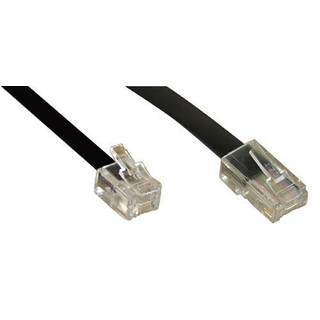 InLine RJ11 - RJ45 telefonkabel, 3 m, han / han