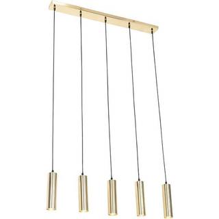 Moderne pendellampe messing 5-lys - Jeana