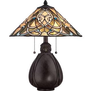 Elstead Lighting - India 50cm - Tiffanylampe