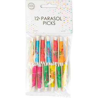 Drinksparasol, 12 stk