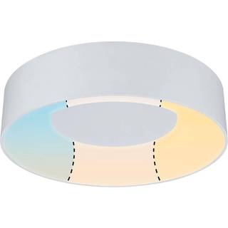Paulmann HomeSpa Casca LED-loftslampe Ø 30cm, hvid
