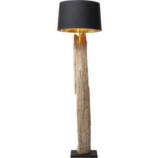 KARE Nature Straight gulvlampe unik lavet af træ
