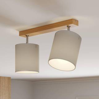 Loftspot Corralee, grå, 2 lyskilder