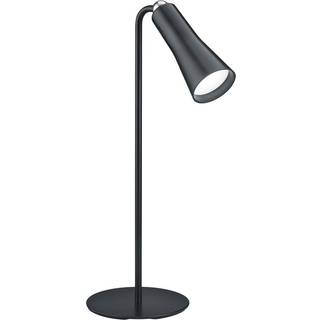Moderne bordlampe sort genopladelig 3-trins dæmpbar - Samuel