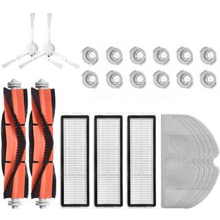 Tilbehørssæt til Xiaomi Mi Roborock S6 MaxV S6 Pure S6 E4 S5 E35 E25 E20 S50 S51 T7 robotstøvsuger 24 dele