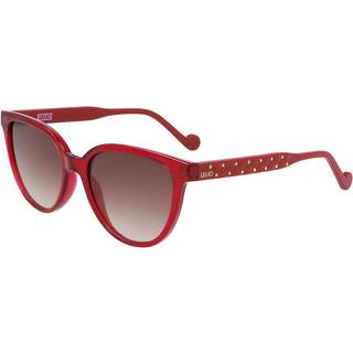Liu Jo Kvinde LJ3607S 615 Solbriller Plast Rød Brun Cat Eye Normal Skygge