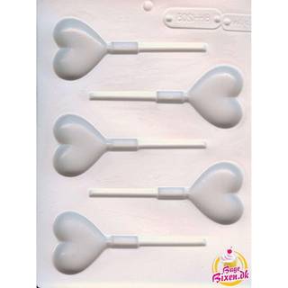 Hearts - Slikkepind form