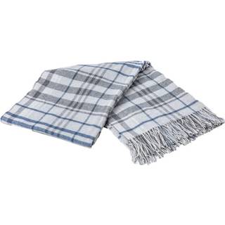 Kosta Linnewäfveri 410993 plaid tanger Denim One size