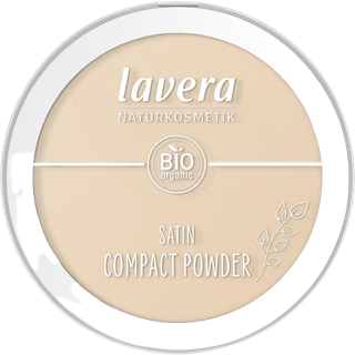 Lavera Make-up Ansigt Satin Compact Powder 02 Medium 9,5 g () - 9,5 g