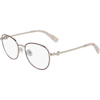 Longchamp LO2127 604 52 Briller Kvinder Guld - Burgundy Gold - 52mm