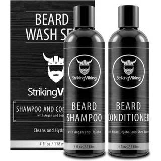 Sk?g shampoo og sk?g balsam til m?nd naturligt afledte ingredieter sk?gvask s?t renser og forholdene med organisk argan og jojoba sk?golier sulfa
