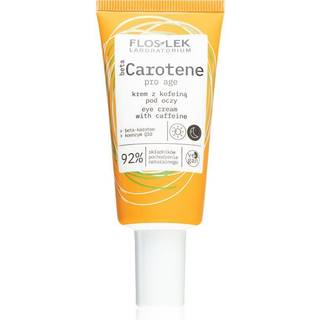 FlosLek Laboratorium Beta Carotene Øjencreme mod hævelser og rynker med koffein 30 ml - 30 ml