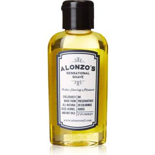 Alonzos sensationelle barbering-Barberende olie til mænd (1-pakke 2 oz flaske) All-Natural Pre-Shave & After Shave Oil For Face and Body-fugter o
