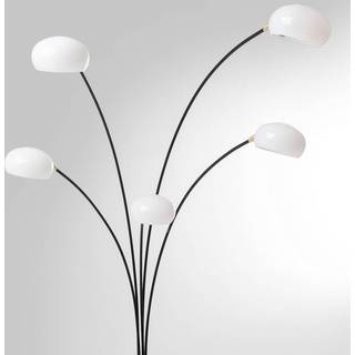 KARE Five Fingers Duo gulvlampe sort/hvid/guld