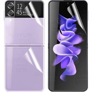 3-i-1 Samsung Galaxy Z Flip 3 Hydrogel skærmbeskytter