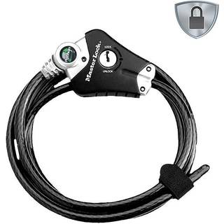 Master Lock Python kabellås, Ø10 - inkl. 4 nøgler