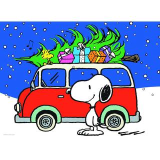 CEACO - PEANUTS - Fred og gaver - Ferie - 100 stykker puslespil