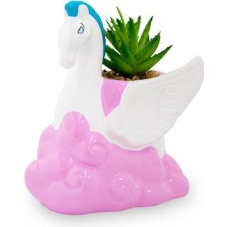 Disney Hercules Pegasus 3-tommer keramisk mini-planter med kunstig saftig
