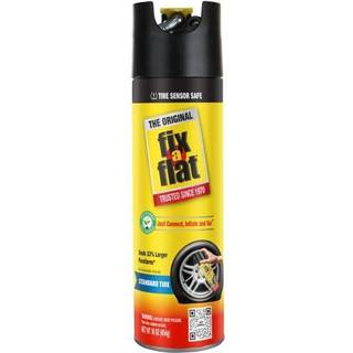 Fix-a-flad aerosol d?kreparation og inflator milj?venlig formel 16 oz universal fit gul