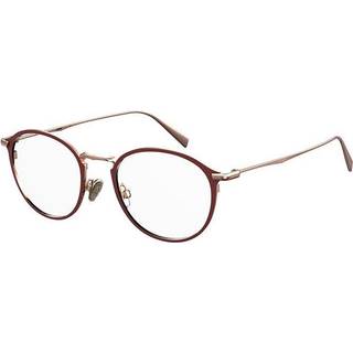 Levi&#39;s LV 5001 E28 50 Briller Mænd Rød - Matte Burgundy Red - 50mm