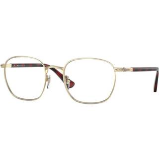 Persol Unisex PO2476V 515 Optiske stel Metal Guld Firkantet