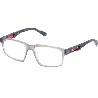 Adidas SP5033 020 55 Briller Mænd Krystalklar - Transparent Grey - 55mm