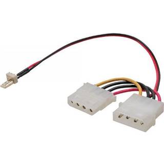 Intern blæser adapter - 5.25" til blæser stik + 5.25" - 15 cm