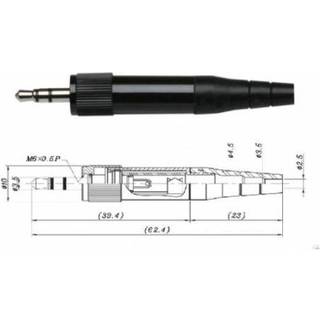 Jackstik 3.5 mm han - PG-323PG - MONACOR