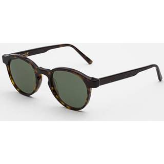 Retrosuperfuture Unisex J02 The Warhol 3627 Green Solbriller Acetat Havana Grøn Rund Normal