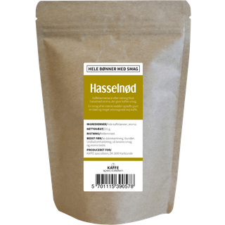 Hasselnød Smagskaffe 225g Hele kaffebønner