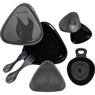 Light My Fire Outdoor Mealkit BIO SLATYBLACK