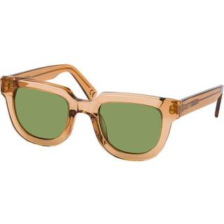 Retrosuperfuture Unisex S5R Serio Cola green Solbriller Acetat Brun Grøn Rund Normal