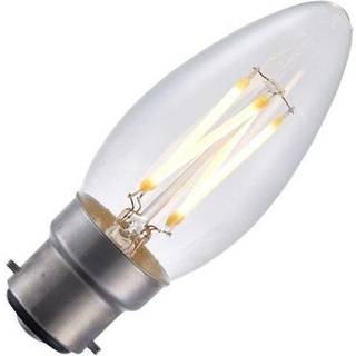 Ba22d - SPL Candle - Klar - 320lm - 2500K - CRI 93 - Dæmpbar