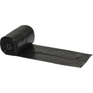 Poly-Line affaldssæk RE3 med stjernebund 50x70cm 35 liter sort