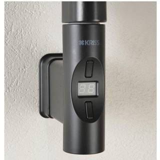 Kriss Nuvo rund elpatron i sort 600 watt