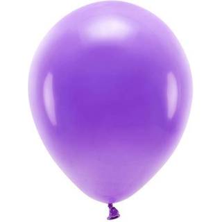 100 stk. økologiske lilla balloner 12" biologisk nedbrydelig latex - perfekt til festdekoration